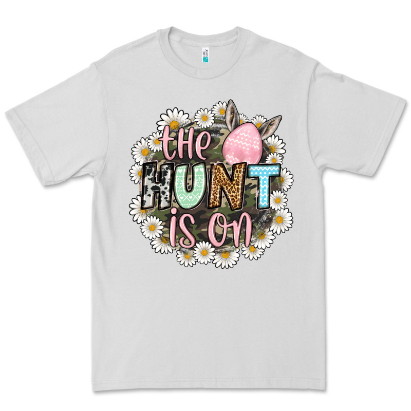 Easter Day The Hunt Is On Premium Tee by OliviaCreatesArt | Teevron