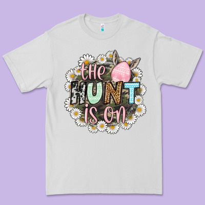 Easter Day The Hunt Is On Premium Tee Designed By Oliviacreatesart