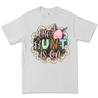 Dove Grey Easter Day The hunt is on Premium Tee - OliviaCreatesArt