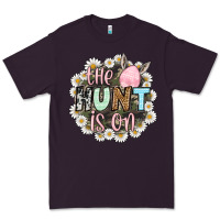 Plum Easter Day The hunt is on Premium Tee - OliviaCreatesArt