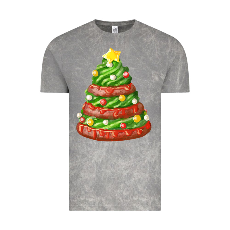 Green Chocolate Christmas Cookie Cake Vintage Tee by FaDigitalArtStudio | Teevron