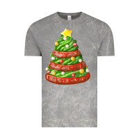 Cloud Rock green chocolate christmas cookie cake Vintage Tee - FaDigitalArtStudio