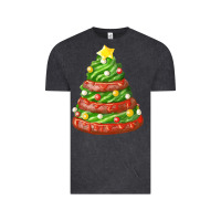 Vintage Black green chocolate christmas cookie cake Vintage Tee - FaDigitalArtStudio