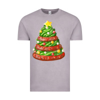 Vintage Zinc green chocolate christmas cookie cake Vintage Tee - FaDigitalArtStudio