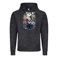 Vintage Black hollow knight fan art Vintage Hoodie - linhVisuals