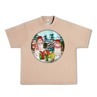 Burro Christmas snowman Urban Heavy Tee - FaDigitalArtStudio