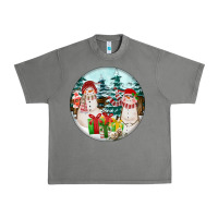 Tornado Christmas snowman Urban Heavy Tee - FaDigitalArtStudio