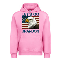 Fuchsia Pink american bald eagle let's go brandon Urban Hoodie - Jasminsmagicworld