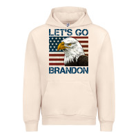 Sandshell american bald eagle let's go brandon Urban Hoodie - Jasminsmagicworld