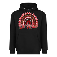 Black be mine valentines day rainbow Heavyweight Hoodie - RanaPortraitStore