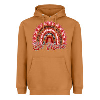 Meerkat be mine valentines day rainbow Heavyweight Hoodie - RanaPortraitStore