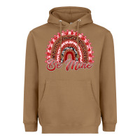 Toasted Coconut be mine valentines day rainbow Heavyweight Hoodie - RanaPortraitStore