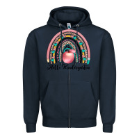 Navy hello kindergarten Zipper Hoodie - JahusDesignShop