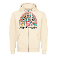 Sandshell hello kindergarten Zipper Hoodie - JahusDesignShop