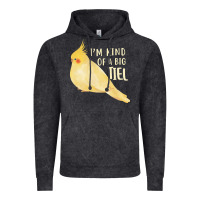 Vintage Black cockatiel t  shirt i’m kind of a big tiel t  shirt Vintage Hoodie - linhVisuals