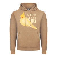 Vintage Coffee cockatiel t  shirt i’m kind of a big tiel t  shirt Vintage Hoodie - linhVisuals