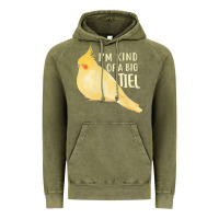 Vintage Olive cockatiel t  shirt i’m kind of a big tiel t  shirt Vintage Hoodie - linhVisuals
