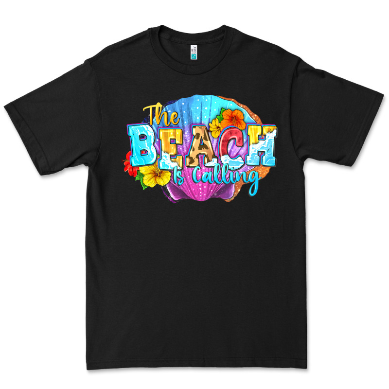 The Beach Is Calling Premium Tee by FaDigitalArtStudio | Teevron