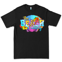 Black The beach is calling Premium Tee - FaDigitalArtStudio