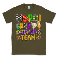Army Green mardi gras drinking team with glasses olivia Classic Tee - OliviaCreatesArt