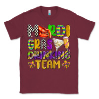 Burgundy mardi gras drinking team with glasses olivia Classic Tee - OliviaCreatesArt