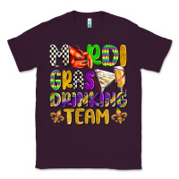 Plum mardi gras drinking team with glasses olivia Classic Tee - OliviaCreatesArt