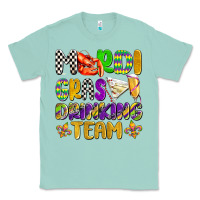Seafoam mardi gras drinking team with glasses olivia Classic Tee - OliviaCreatesArt