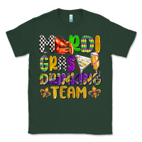 Sports Green mardi gras drinking team with glasses olivia Classic Tee - OliviaCreatesArt