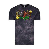 Cloud Black mardi gras love crawfish Vintage Tee - FaDigitalArtStudio