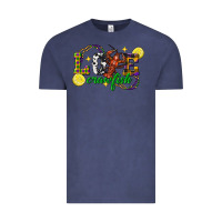 Vintage Denim mardi gras love crawfish Vintage Tee - FaDigitalArtStudio