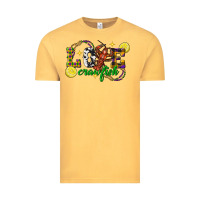 Vintage Mustard mardi gras love crawfish Vintage Tee - FaDigitalArtStudio