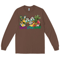 Chestnut Peace Love Summer Long Sleeve Tee - CowhideDigitalArt