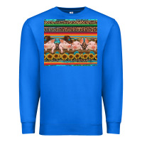True Royal western serape pigs Premium Sweatshirt - RanaPortraitStore