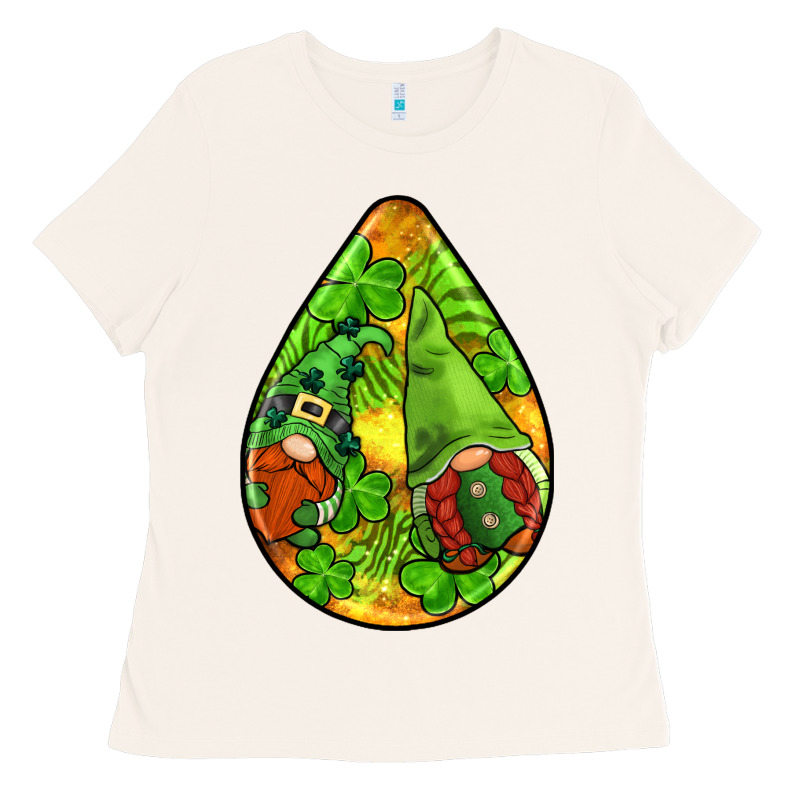 St.patrick's Teardrop Earrings Ladies Tee by FaDigitalArtStudio | Teevron