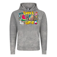 Cloud Rock summer time Vintage Hoodie - CowhideDigitalArt