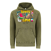Vintage Olive summer time Vintage Hoodie - CowhideDigitalArt