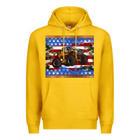 Lemon monster truck american flag tumbler Premium Hoodie - Artiststas