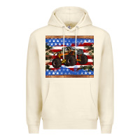 Sandshell monster truck american flag tumbler Premium Hoodie - Artiststas