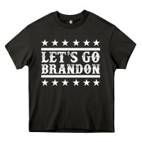 Asphalt Let's Go Brandon Impeach Heavy Core Tee - Jasminsmagicworld