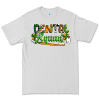 Dove Grey St. Patrick's Day Dental squad Premium Tee - OliviaCreatesArt