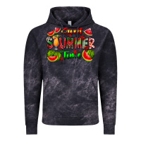 Cloud Black summer time Vintage Hoodie - CowhideDigitalArt