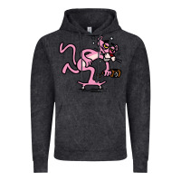 Vintage Black pink panther Vintage Hoodie - linhVisuals