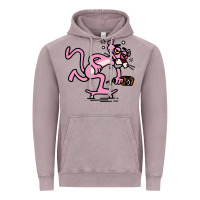 Vintage Zinc pink panther Vintage Hoodie - linhVisuals