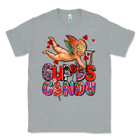 Heather Grey cupids candy olivia Classic Tee - OliviaCreatesArt