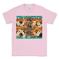 Bubblegum Pink texas sunflower cactus cowhide Classic Tee - Artiststas