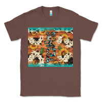 Chestnut texas sunflower cactus cowhide Classic Tee - Artiststas