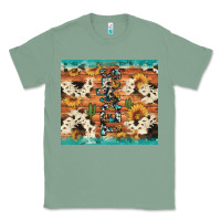 Sage texas sunflower cactus cowhide Classic Tee - Artiststas