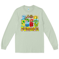 Matcha Hello Summer Long Sleeve Tee - CowhideDigitalArt