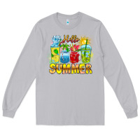 Moon Dust Hello Summer Long Sleeve Tee - CowhideDigitalArt