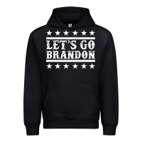Black Let's Go Brandon Impeach Urban Hoodie - Jasminsmagicworld
